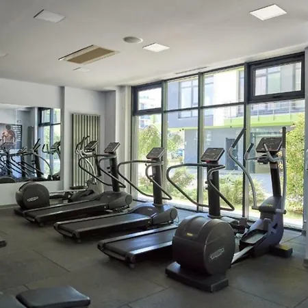 Seaview & Piscina Interioara Sauna Wet Gym Lägenhet *