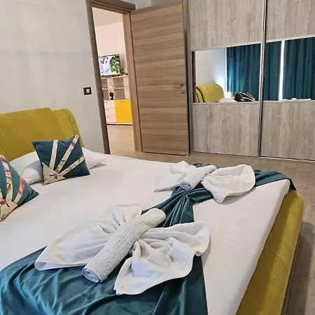 Seaview & Piscina Interioara Sauna Wet Gym Lägenhet Năvodari